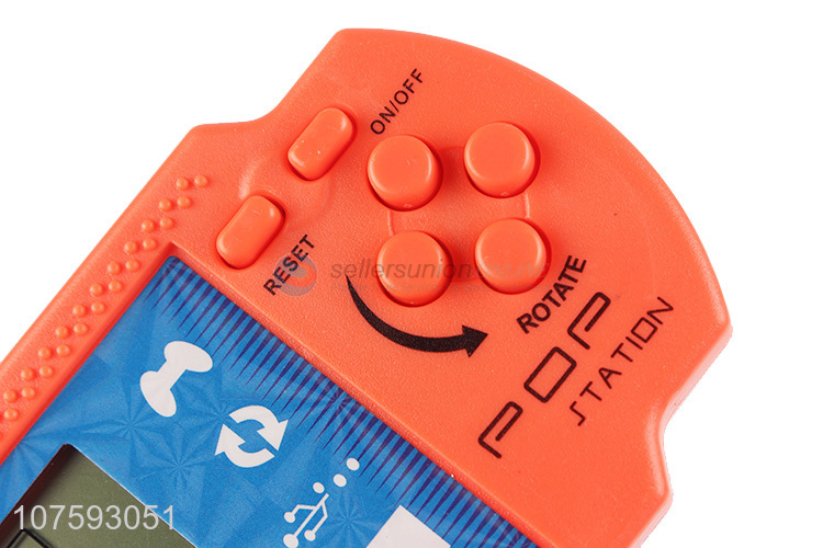 Hot sale handheld game player brain training brick game kids educational toy