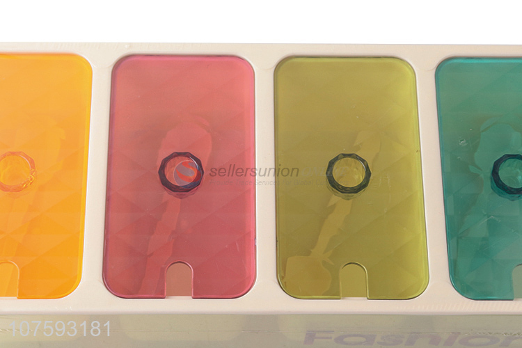 Good quality plastic seasoning can condiment bottles spices box