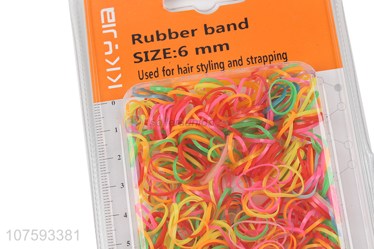 Good sale colorful round elastic rubber bands for kids