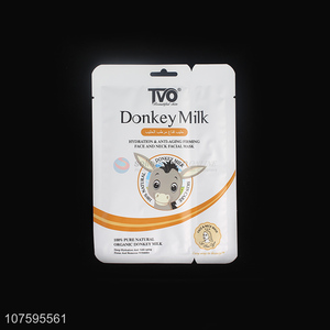 High Sales Donkey Milk Hydration Anti-Aging Firming Face And Neck Mask