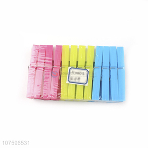 New Arrivals Home Use Clothes Pegs Durable Colorful Plastic Clothespins