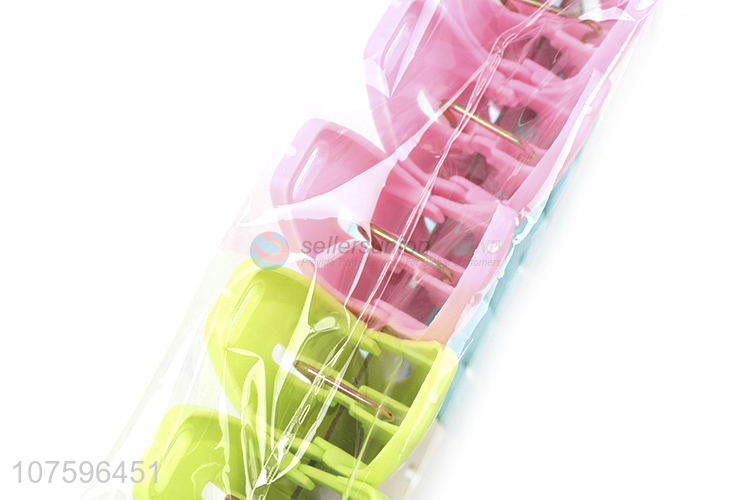 New Arrivals Home Use Durable Multicolor Plastic Clothes Pegs
