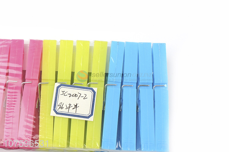 New Arrivals Home Use Clothes Pegs Durable Colorful Plastic Clothespins