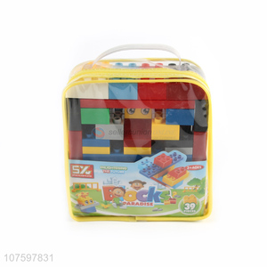 Factory price 39pcs plastic building blocks toy for kids