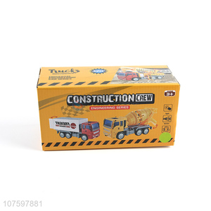 High quality kids toy construction truck electric crane with music
