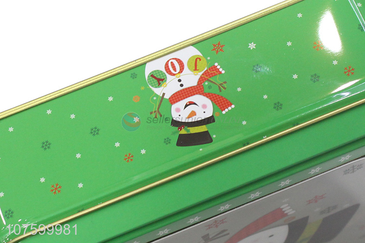 Best Selling Christmas Gift Packing Box Tin Box Storage Box