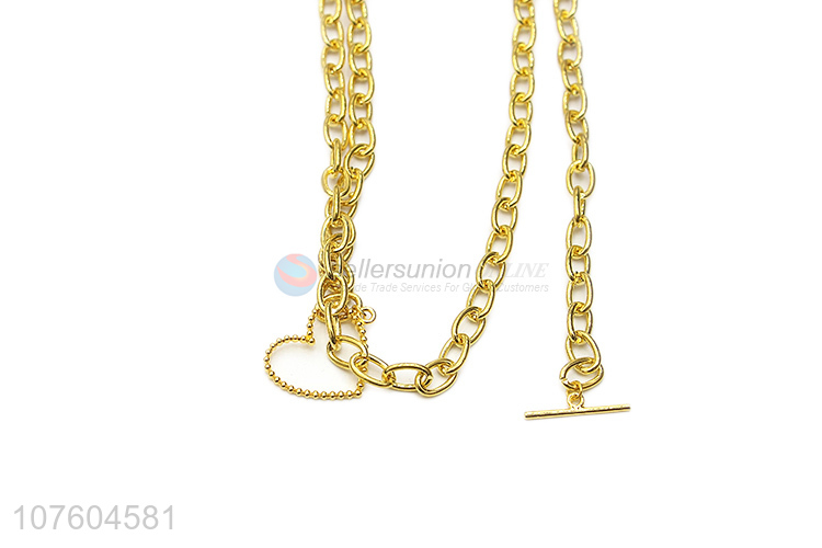 Latest arrival fashion long link chain necklace for women