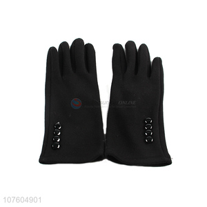 Good quality women outdoor windproof winter warm gloves cycling gloves