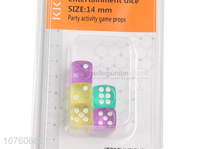 New Style Party Game Props Colorful Entertainment Dice
