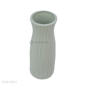 Latest arrival table decoration imitation porcelain flower vase plastic vase