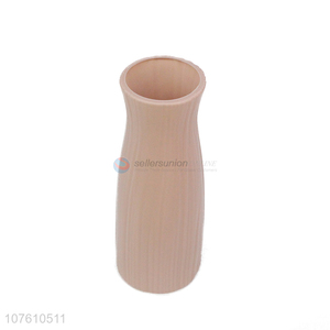 Hot selling home decoration imitation ceramic vase plastic flower vase