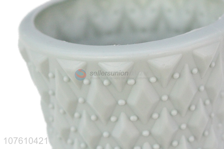 Hot sale table decoration imitation porcelain flower vase plastic vase