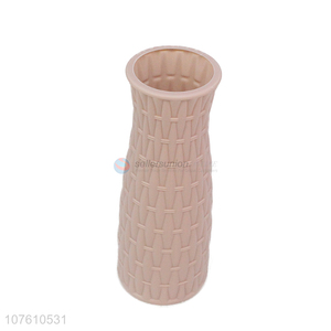 Good sale imitation ceramic plastic flower vases for wedding decoration