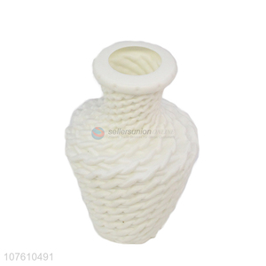 Hot products imitation ceramic flower vase plastic vase for decoration