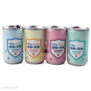 Hot Sale Cans Packing 75% Alcohol Sterilization Wet Wipes