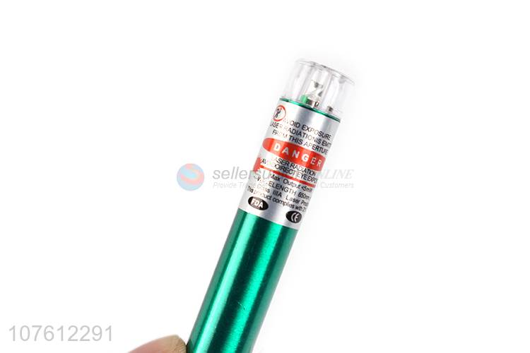 Best selling 3 in1 red laser pointer pen white led light flashlight with key chain