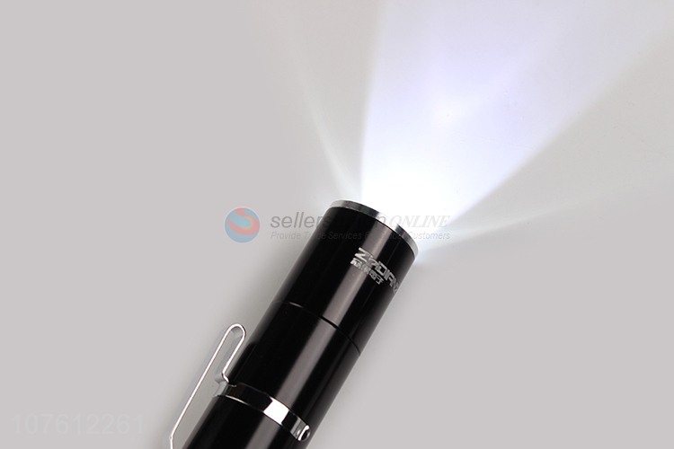 Hot sale mini rechargeable led flashlight high bright aluminum flashlight