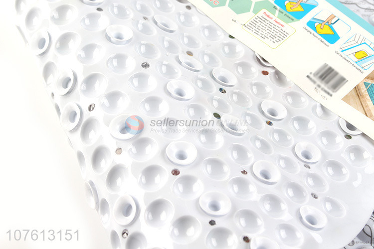 Hot products custom logo bubble bath mat anti-slip pvc shower mat