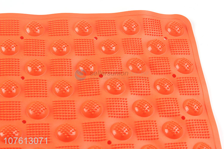 Good quality anti-slip pvc bath mat waterproof massage shower mat