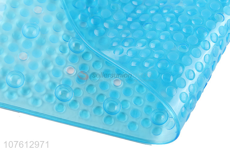 Hot selling 100% pvc bath mat massage bath mat anti-slip shower mat