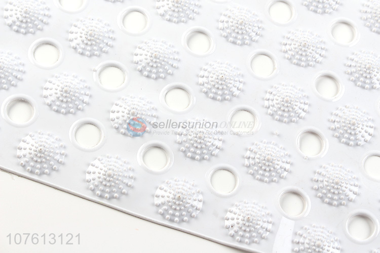 China factory non-slip 100% pvc bath mat massage pvc shower mat