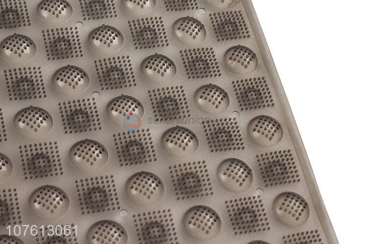 Low price 100% pvc bath mat massage shower mat with strong suction cup