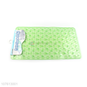 New arrival transparent honeycomb pvc shower mat eco-friendly bath mat