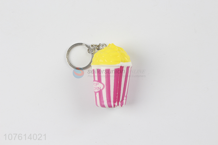 Cartoon popcorn craft pendant shape vent toy rebound toy
