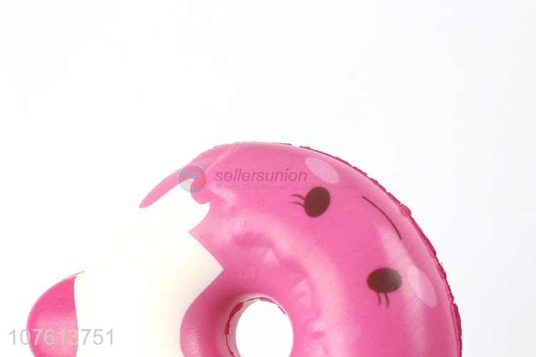 New products Cuet ears chocolate donut shape toy slow rebound toy