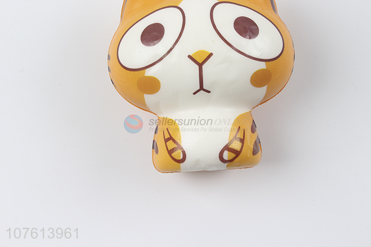 Cuet style Pink big-eyed cat style shape rebound toy