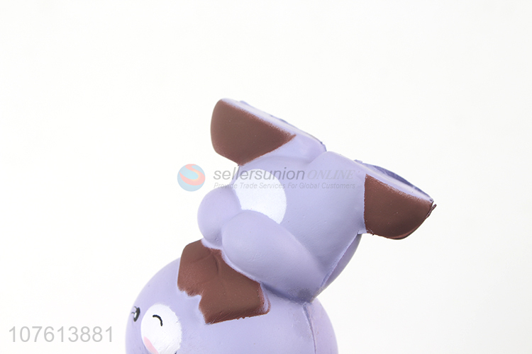 Low Price Purple Bear shape decompression toy slow rebound toy