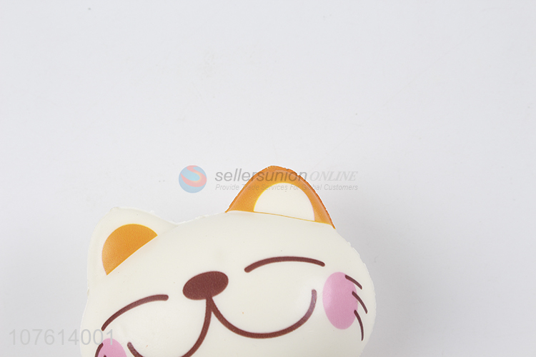 Big-eyed cat color cat sells cute shape rebound toy