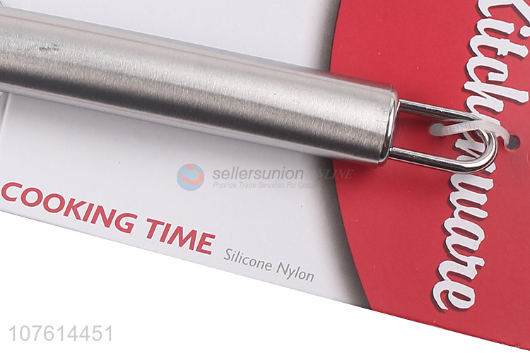 Good quality stainless steel handle silicone spoon cooking tools