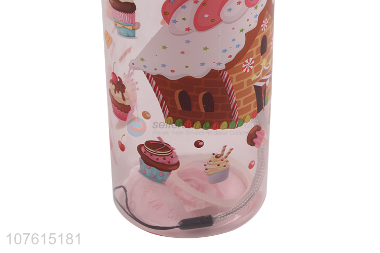 Wholesale food grade bpa free plastic water bottle drinking bottle
