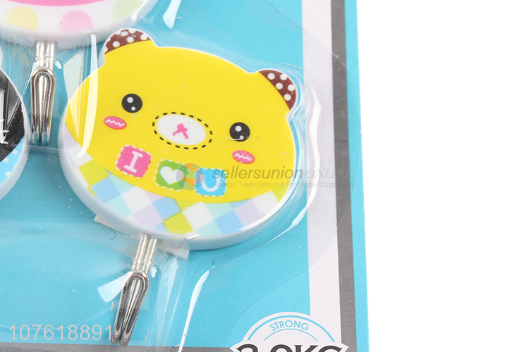 Self adhesive no residuce heavy duty nail free strong adhesive wall hook