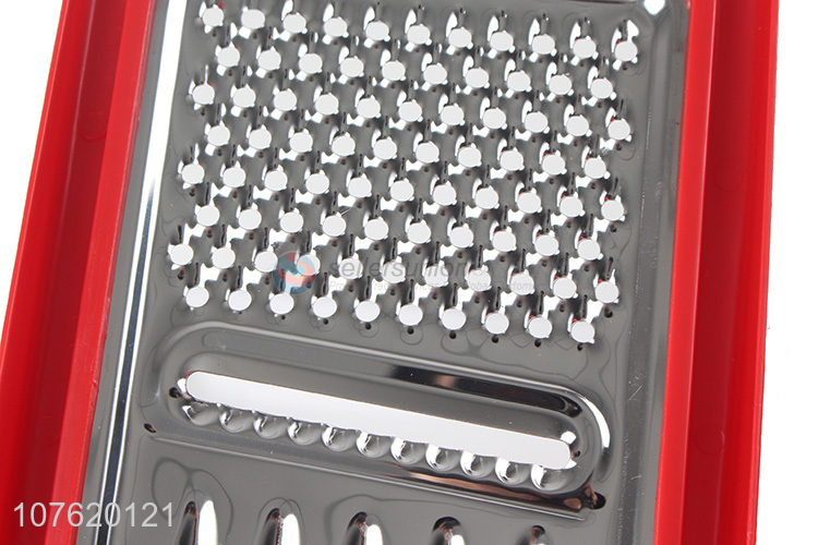 Top Quality Stainless Steel Grater With Plastic Storage Box