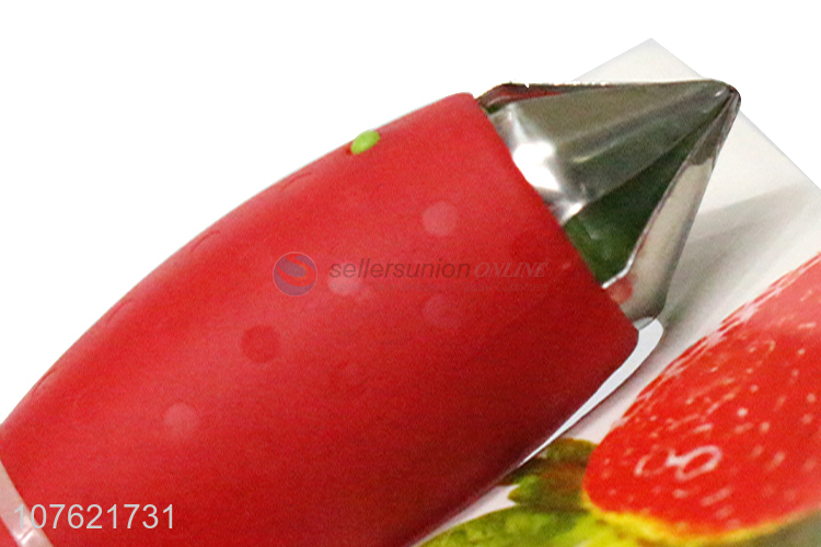 High quality wholesale price kitchen accessories fruit tool strawberry leaf stem remover strawberry huller