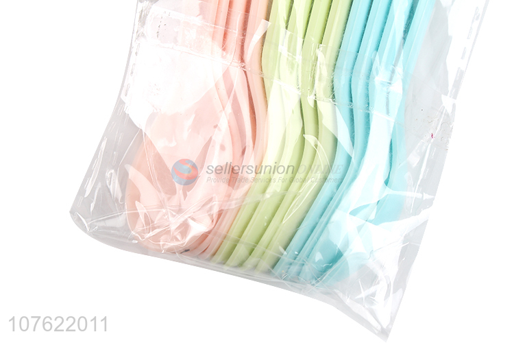 disposable plastic spoon