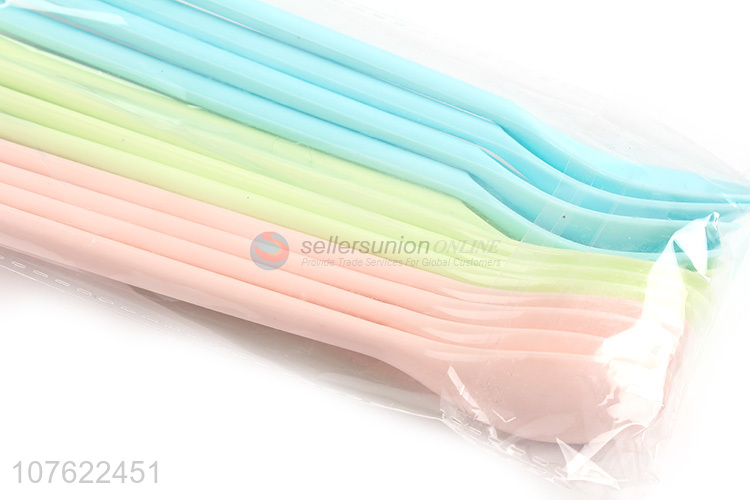 disposable plastic spoon