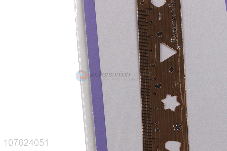 Wholesale creative multi-function top quality 3D bookmark laser ruler for school kids