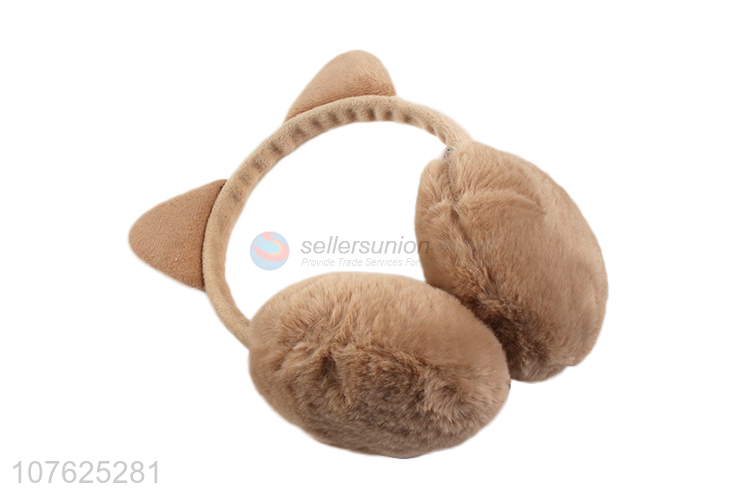 Popular products windproof fluffy ear cover winter warm fuzzy ear muff