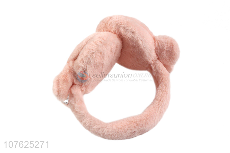 New arrival lovely winter warm plush earmuffs fashion fluffy earmuffs