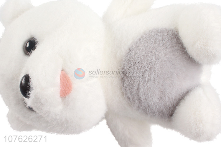 Best Quality White Bear Soft Plush Toy With Suction Cup