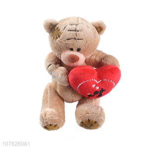 Wholesale Cute Bear Plush Toy Fashion Wedding Gift