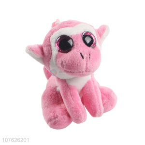 Cute Design Monkey Plush Toy With Plastic Hook