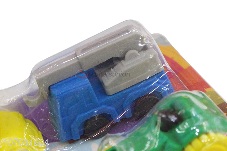 Wholesale Kids Popular Mini Car Shape Eraser