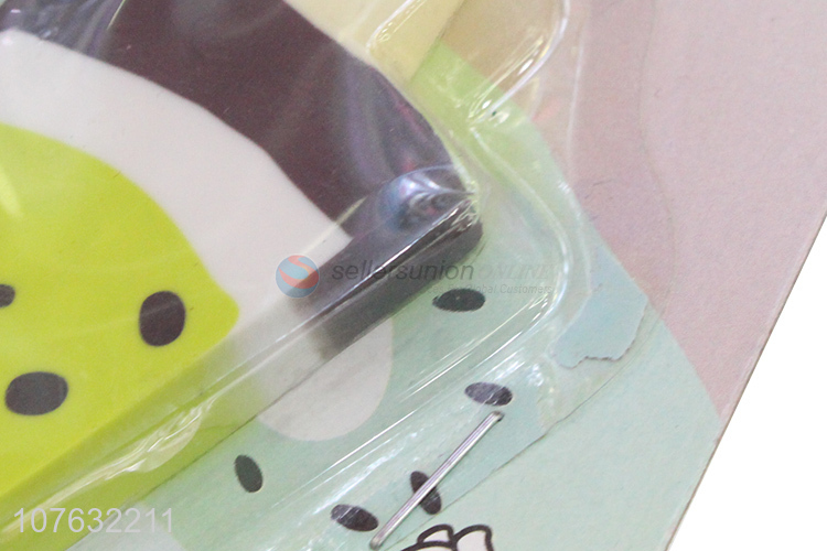 New Design Fruit Popsicle Shape Eraser For Students