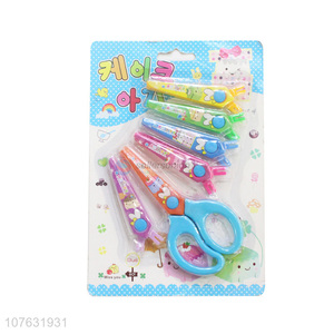 Office Supplies Paper Scissors Children Craft Scissors