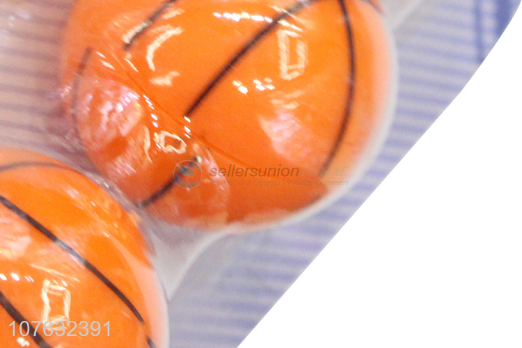 Best Selling 3 Pieces Basketball Shape Pencil Sharpener Set