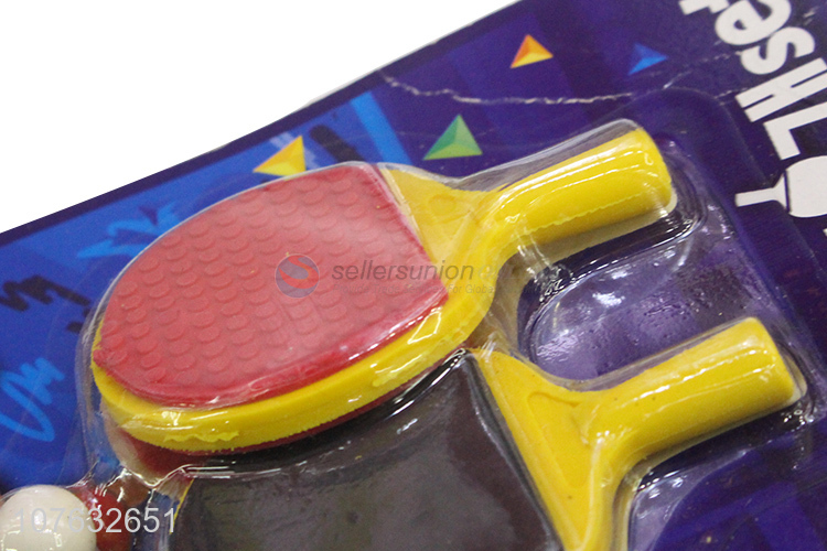 Unique Design Table Tennis Shape Eraser Creative Stationery